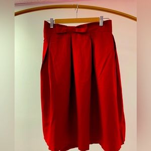 Retro Skirt with Bow